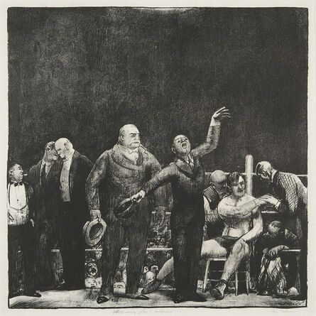 George Bellows, ‘Introducing John L. Sullivan.’, 1916