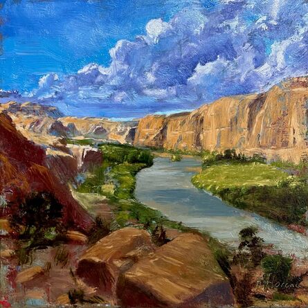 Nathan Florence, ‘Colorado River from Rim Trail’, 2022