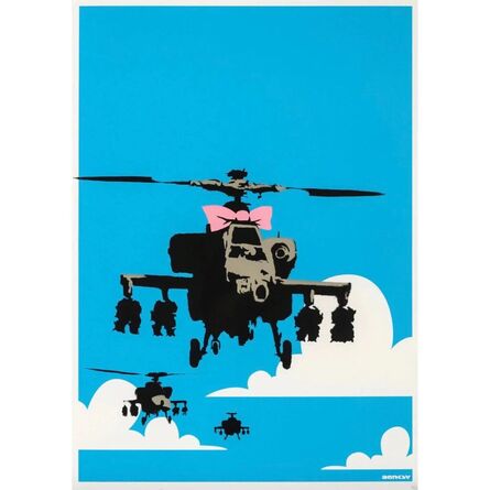 Banksy, ‘Happy Choppers - unsigned’, 2003