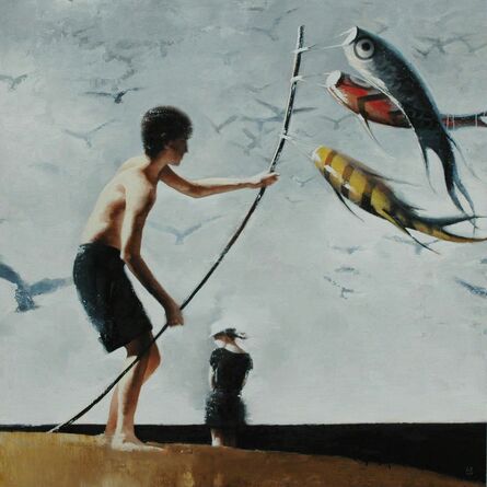 Gary Ruddell, ‘Kite Flying’
