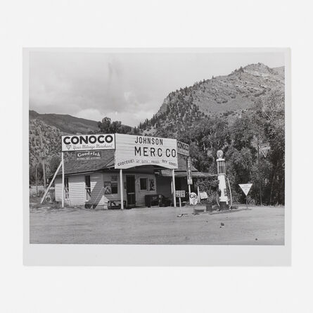 Russell Lee, ‘Grocery Store and Filling Station, Cimarron, Col.’, c. 1940