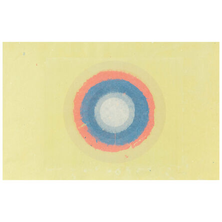 Kenneth Noland, ‘Chartreuse Circle II’, 1978