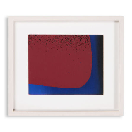 Rupprecht Geiger, ‘Bluish Red and Blue-Black’, 1961