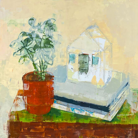 Jacqueline Boyd, ‘Still Life with Books and Jade Plant’, 2022