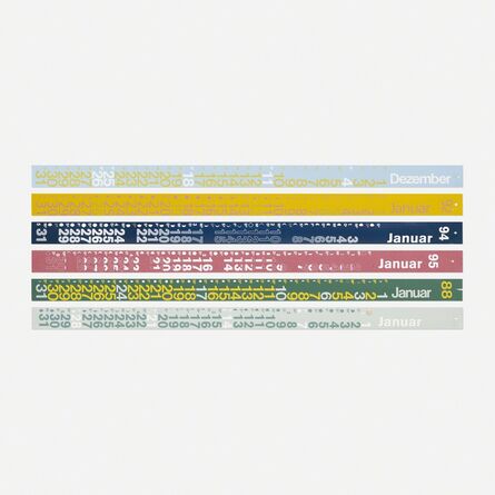 Nick Roericht, ‘collection of twenty calendars’, 1983-1995
