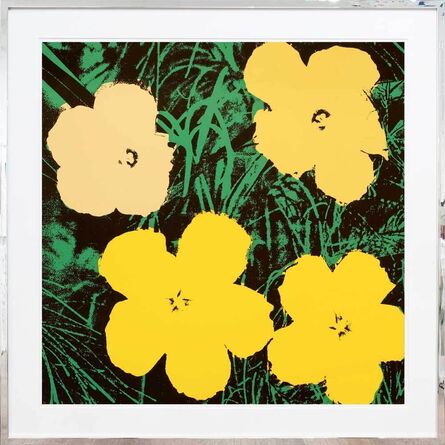 Sunday B. Morning, ‘Flowers 11.72 - yellow, orange, green, black’, 1970
