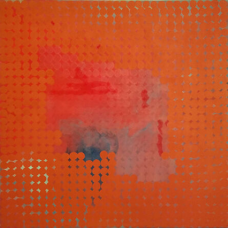 Lynne Golob Gelfman, ‘circle - brown 2’, 1973