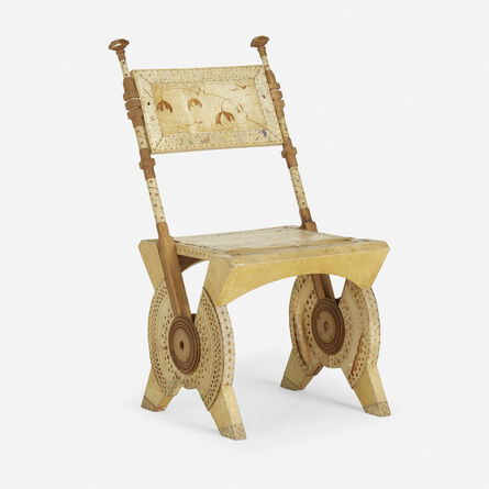 Carlo Bugatti, ‘side chair’, c. 1904