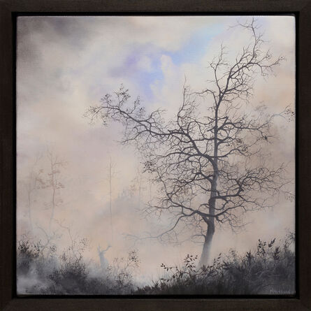 Brian Mashburn, ‘"Clearing with Tree and Elk"’, 2022