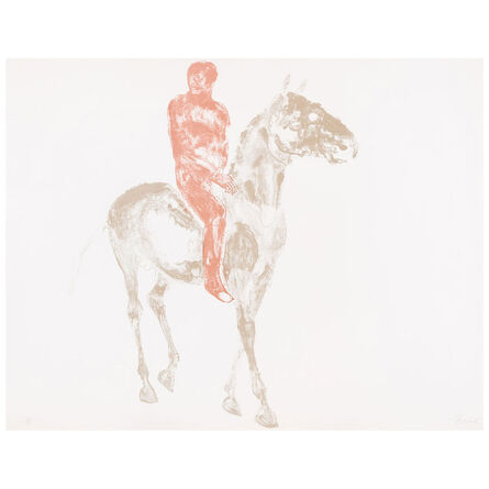Elisabeth Frink, ‘Horse and Rider III’, 1970
