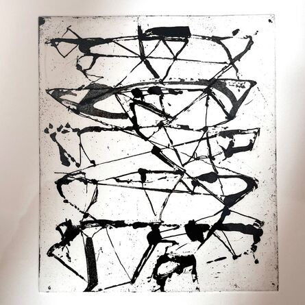 Brice Marden, ‘Etching for Rexroth - 8’, 1986