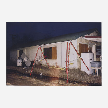 William Eggleston, ‘Untitled (House and Swings at Night) (from the Los Alamos portfolio)’, 1965-1974