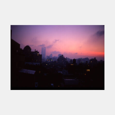 Nan Goldin, ‘Apocalyptic Sky Over Manhattan, NYC, 2001,2021’, 2021