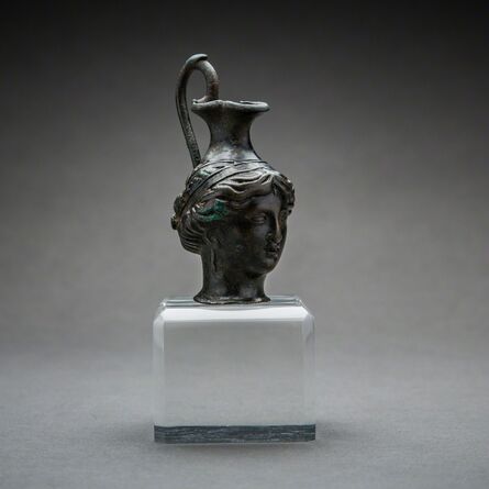 Unknown Greek, ‘Hellenistic Bronze Vessel in the Shape of a Woman’s Head’, 300 BCE-100 BCE