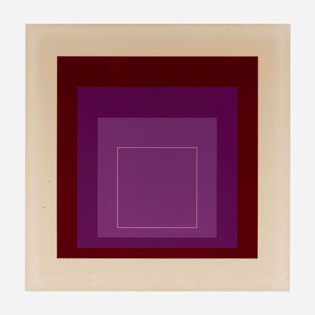 Josef Albers, ‘WLS XI (from the White Line Squares Series II portfolio)’, 1966
