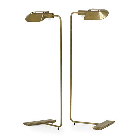 Cedric Hartman, ‘Pair of adjustable floor lamps, Omaha, NE’, 1980s
