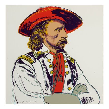 Andy Warhol, ‘General Custer (From Cowboys and Indians)’, 1986