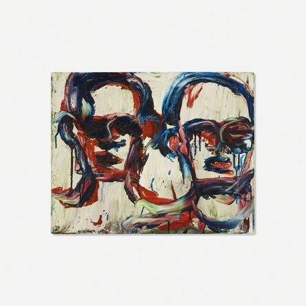 Lester Johnson, ‘Two Heads’, 1964
