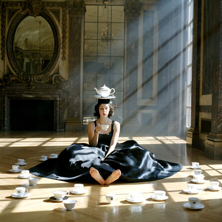 Rodney Smith, ‘Zoe Balancing Teapot on Head, Burden Mansion, New York, NY’, 2006