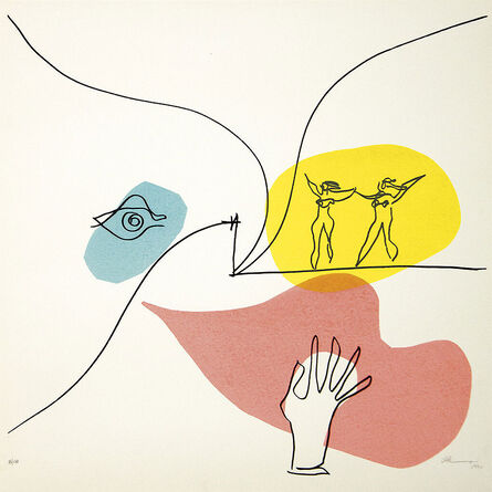 Oscar Niemeyer, ‘untitled (Mancha Rosa) - Edition 100’, 1988/1989