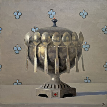 Olga Antonova (b. 1956), ‘Urn with Spoons’, 2022