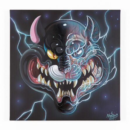 NYCHOS, ‘ PANTHER HEAD’, 2015