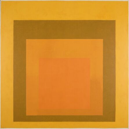 Josef Albers, ‘Homage to the Square: Amber Setting,’, 1959