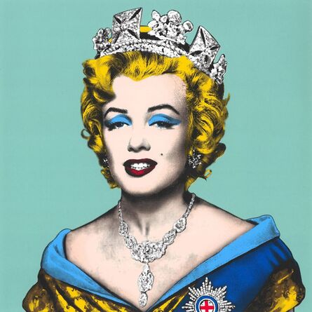 Mr. Brainwash, ‘Queen Marilyn (Blue)’, 2022