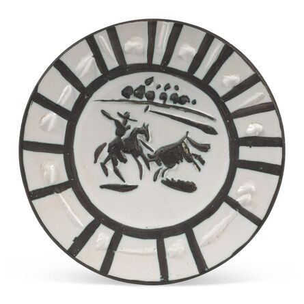 Pablo Picasso, ‘Pablo Picasso Ceramic Plate 'Picador' Ramie 201’, 1953