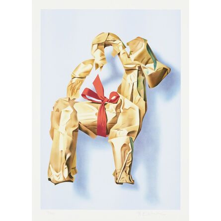 Yrjo Edelmann, ‘Wrapped Christmas Goat ’, 2001