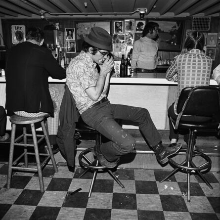 Henry Horenstein, ‘Harmonica Player, Merchant's Cafe, Nashville, TN ’, 1974