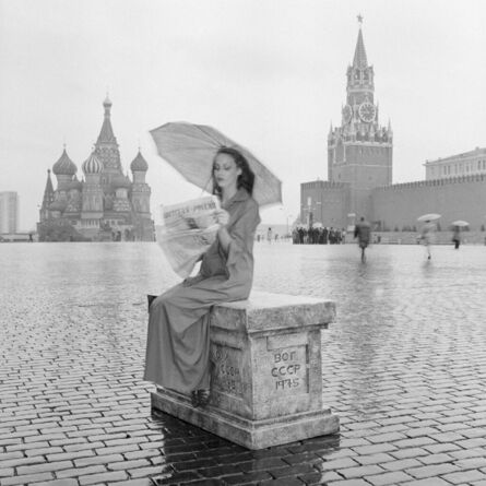 Norman Parkinson, ‘Jerry Hall Moscow’, 1976