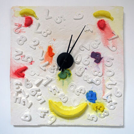 Elizabeth Ferry, ‘Fruit Face Clock’, 2016