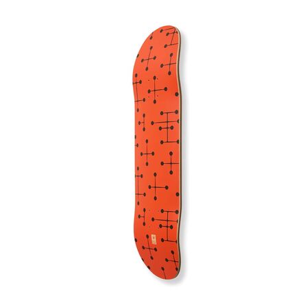Charles and Ray Eames, ‘Eames Dot Pattern ( Skateboard) ( Red )’, 2023
