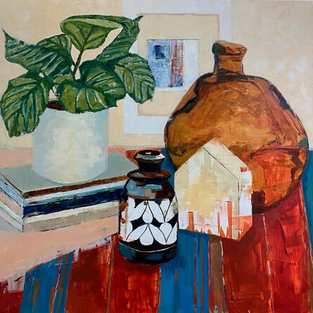 Jacqueline Boyd, ‘Still Life with Striped Cloth’, 2022