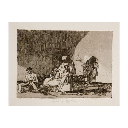 Francisco de Goya, ‘Sanos y enfermos’, ca. 1863