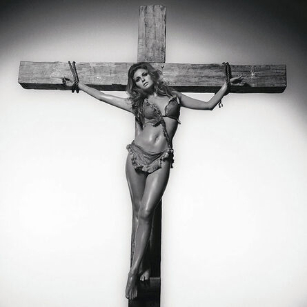 Terry O'Neill, ‘Raquel Welch On The Cross’, 1966