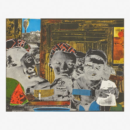 Romare Bearden, ‘Mysteries from Prevalence of Ritual’, 1964