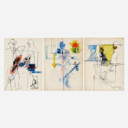 Nick de Angelis, ‘Untitled (three works)’, 1967