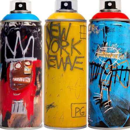 Jean-Michel Basquiat, ‘Limited edition Basquiat spray paint can set’, ca. 2017