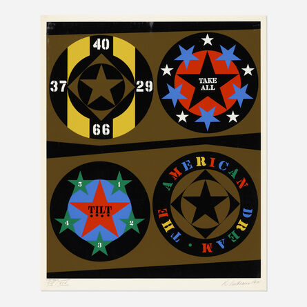 Robert Indiana, ‘The American Dream (from Decade)’, 1971