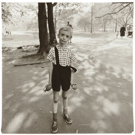 Diane Arbus, ‘Child with a toy hand grenade in Central Park, N.Y.C.’, 1962