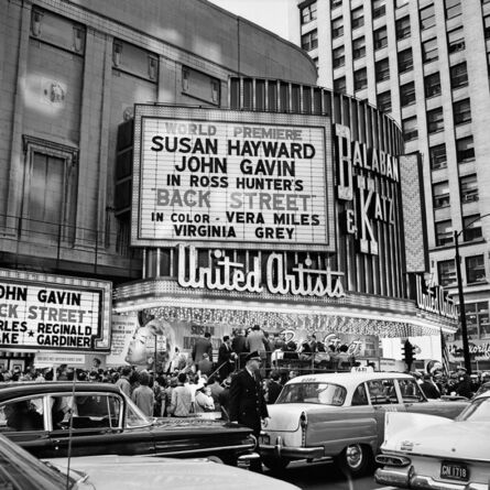 Vivian Maier, ‘The Balaban & Katz United Artists Theater, Chicago, IL,’, .
