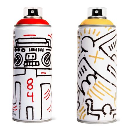 Keith Haring, ‘Limited edition Keith Haring spray paint can set’, ca. 2018