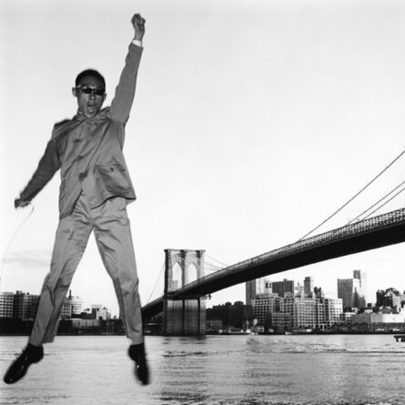 Tseng Kwong Chi, ‘New York, New York (Brooklyn Bridge)’, 1979