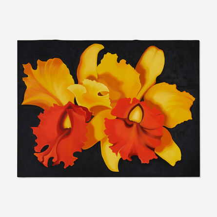Lowell Nesbitt, ‘Two Orchids for Rinaldo’, 1974