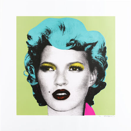 Banksy, ‘Kate Moss: Green, Hair Turquoise Blue’, 2005