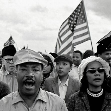 Silin Liu 刘思麟, ‘Martin Luther King & Celine Liu ’, 2015