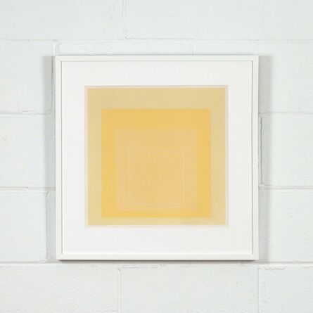 Josef Albers, ‘Yellow Levels’, 1966