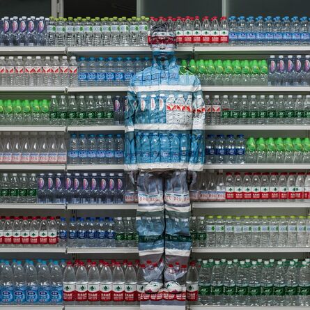 Liu Bolin, ‘Hiding in the city - Water Crisis’, 2013